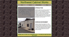 Desktop Screenshot of nwcabinetworks.com